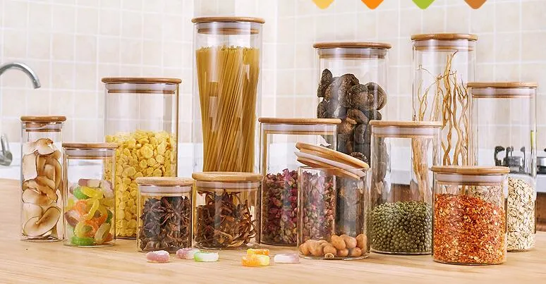 Borosilicate Glass Jar Food Jar Kitchen Storage Bottle